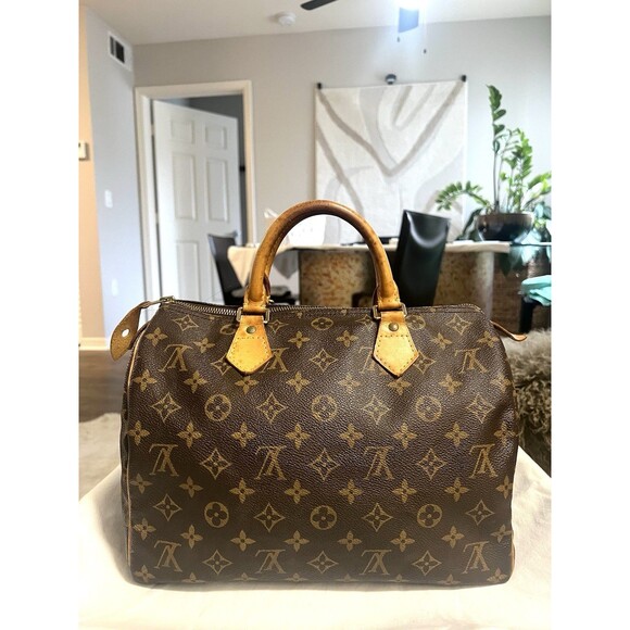 Louis Vuitton Handbags - Authentic Louis Vuitton Monogram Speedy 30 Vintage 1997 SP0987 Top Handle Bag